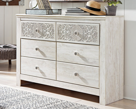 Paxberry Six Drawer Dresser at Towne & Country Furniture (AL) furniture, home furniture, home decor, sofa, bedding