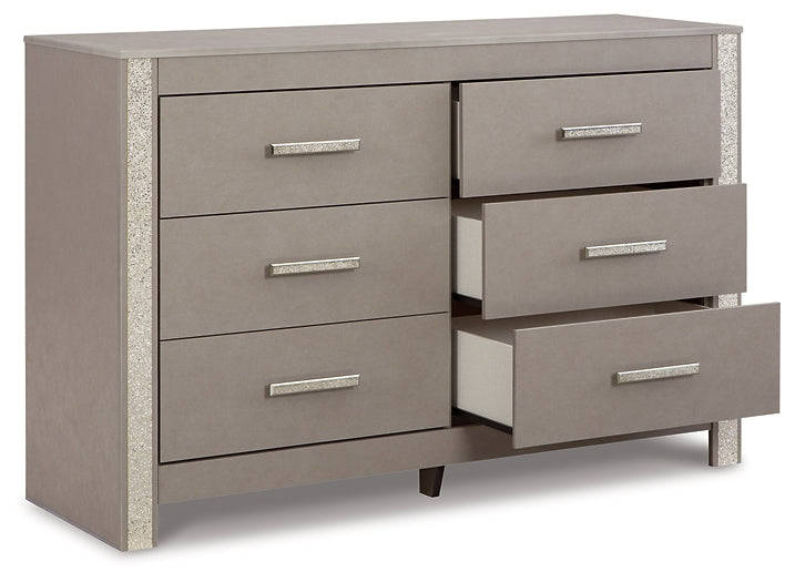 Surancha Six Drawer Dresser at Towne & Country Furniture (AL) furniture, home furniture, home decor, sofa, bedding