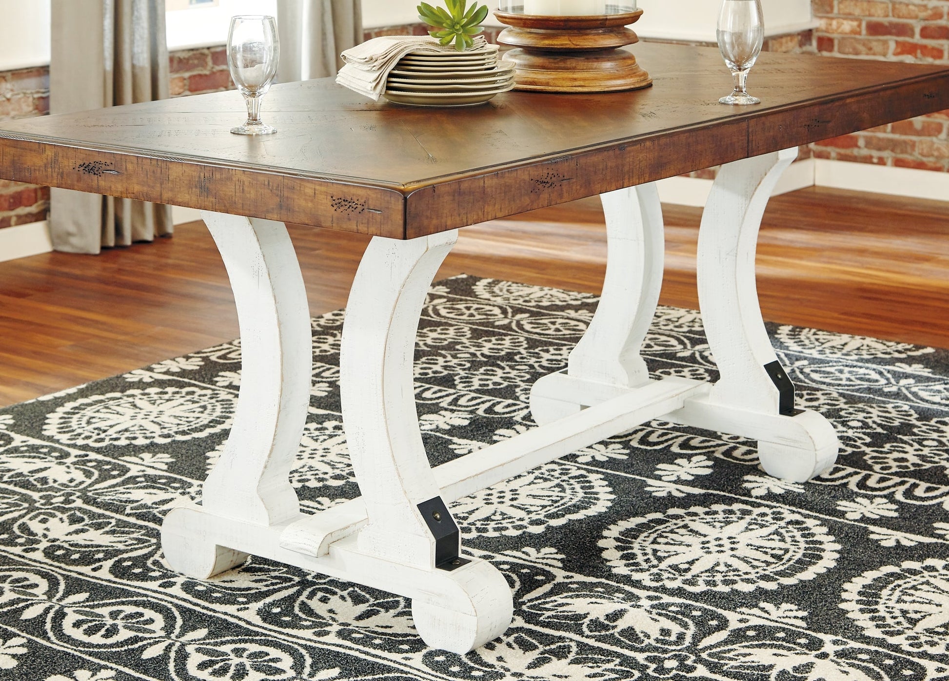 Valebeck Rectangular Dining Room Table at Towne & Country Furniture (AL) furniture, home furniture, home decor, sofa, bedding