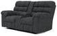 Wilhurst Double Rec Loveseat w/Console at Towne & Country Furniture (AL) furniture, home furniture, home decor, sofa, bedding