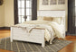 Willowton  Panel Bed With Mirrored Dresser, Chest And 2 Nightstands at Towne & Country Furniture (AL) furniture, home furniture, home decor, sofa, bedding