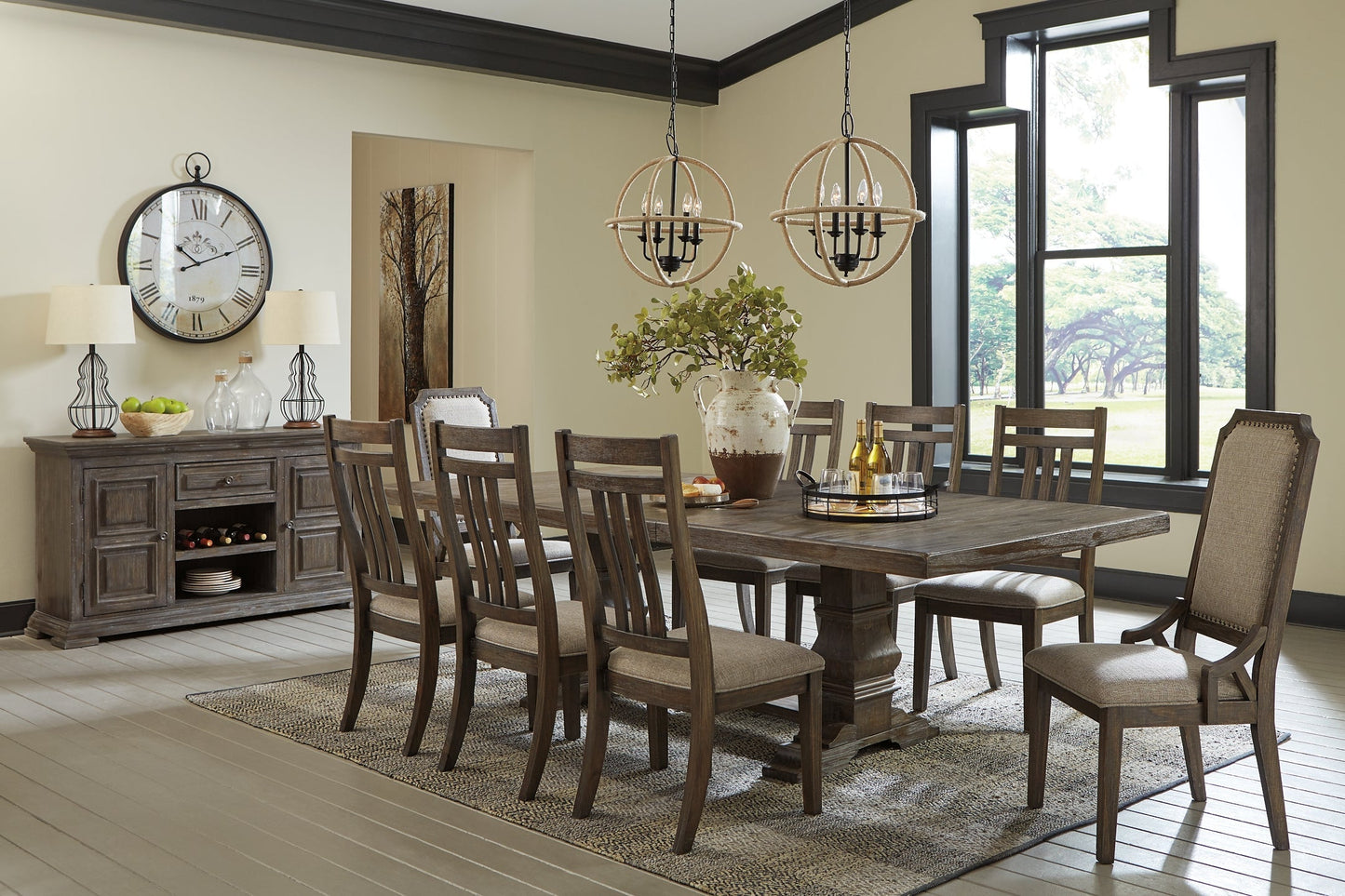 Wyndahl Dining Room Table at Towne & Country Furniture (AL) furniture, home furniture, home decor, sofa, bedding