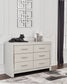 Zyniden Six Drawer Dresser at Towne & Country Furniture (AL) furniture, home furniture, home decor, sofa, bedding