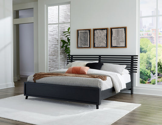 Ashley Express - Danziar Slat Panel Bed