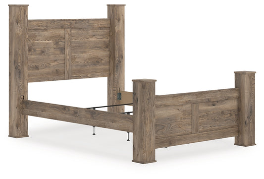 Rusticott Queen Poster Bed