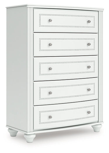 Kozlani Five Drawer Chest
