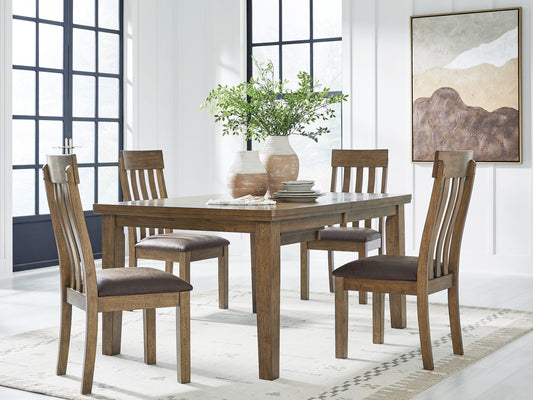Urbinforte Dining Table and 4 Chairs