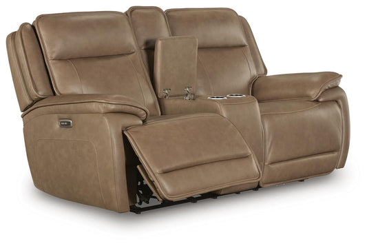 Glencroft PWR REC Loveseat/CON/ADJ HDRST