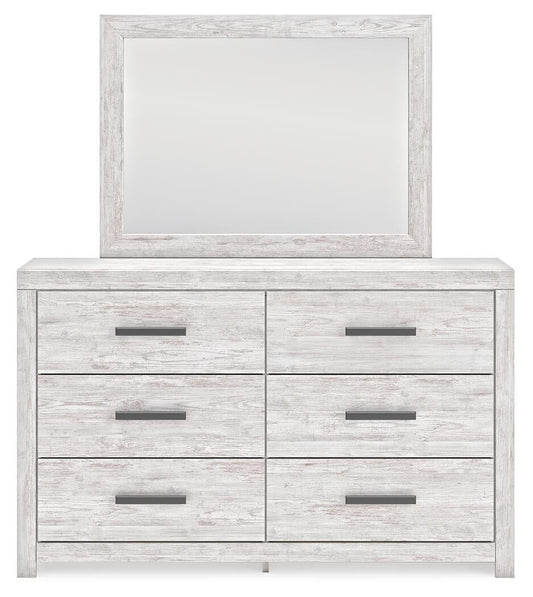 Cayboni Queen Panel Bed, Dresser, Mirror, Chest and Nightstand