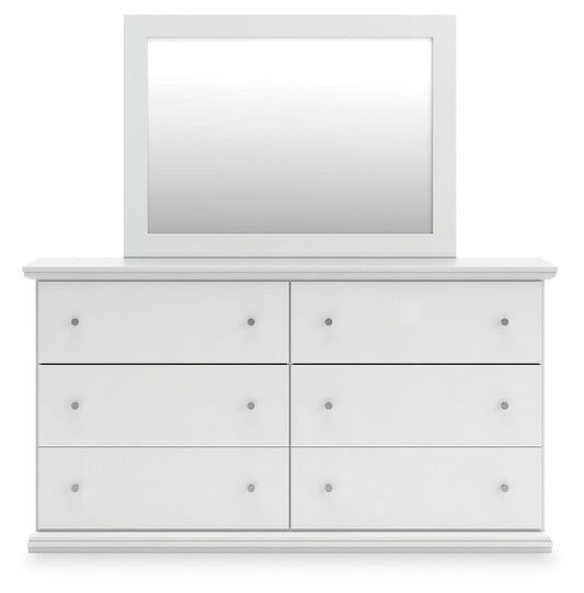 Bostwick Shoals Queen Panel Bed, Dresser and Mirror