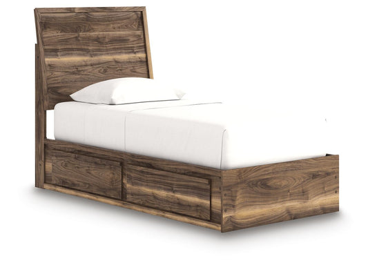 Ashley Express - Chirason Twin Panel Bed with Storage