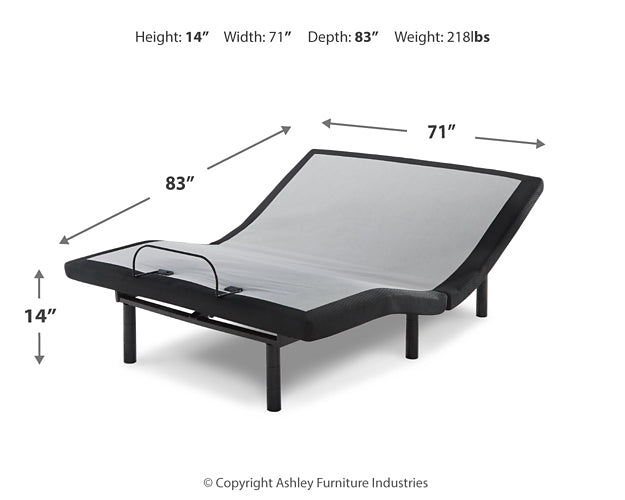 10 Inch Chime Memory Foam Mattress with Adjustable Base at Towne & Country Furniture (AL) furniture, home furniture, home decor, sofa, bedding