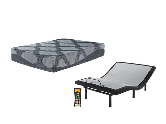 12 Inch Ashley Hybrid Mattress with Adjustable Base at Towne & Country Furniture (AL) furniture, home furniture, home decor, sofa, bedding
