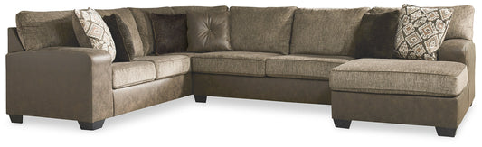 Abalone 3-Piece Sectional with Chaise at Towne & Country Furniture (AL) furniture, home furniture, home decor, sofa, bedding