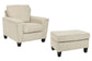 Abinger Chair and Ottoman at Towne & Country Furniture (AL) furniture, home furniture, home decor, sofa, bedding