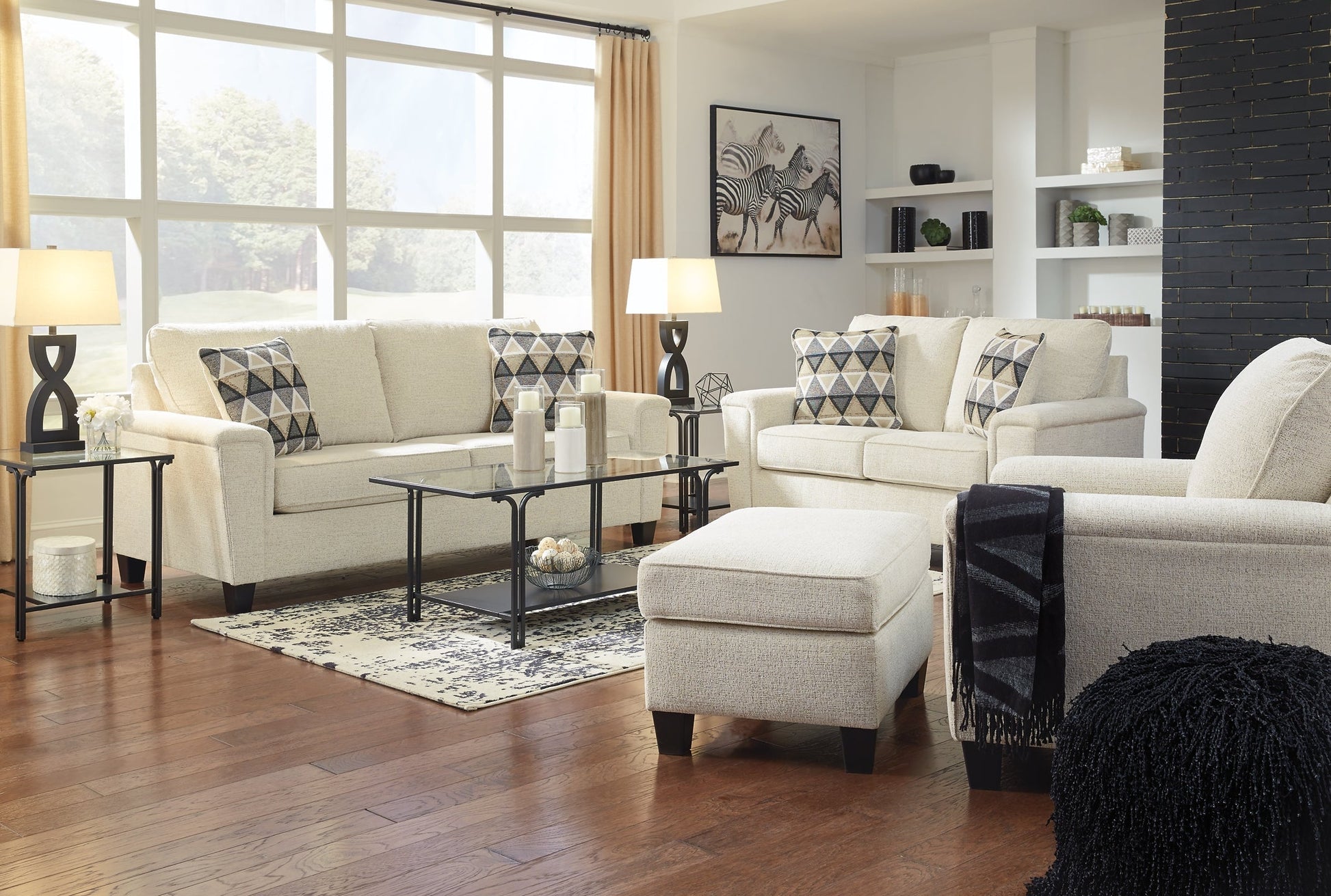 Abinger Sofa, Loveseat, Chair and Ottoman at Towne & Country Furniture (AL) furniture, home furniture, home decor, sofa, bedding