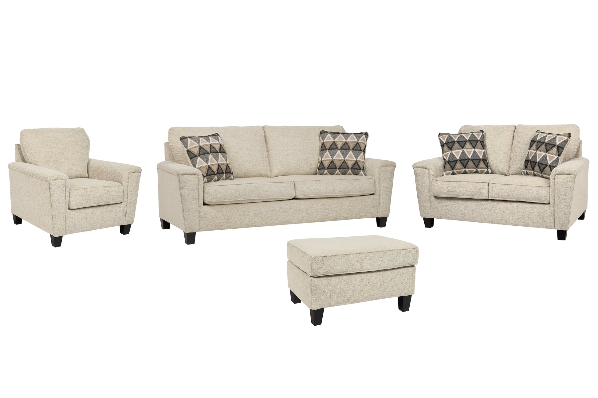 Abinger Sofa, Loveseat, Chair and Ottoman at Towne & Country Furniture (AL) furniture, home furniture, home decor, sofa, bedding