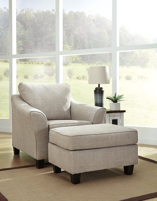 Abney Chair and Ottoman at Towne & Country Furniture (AL) furniture, home furniture, home decor, sofa, bedding