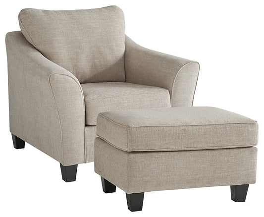 Abney Chair and Ottoman at Towne & Country Furniture (AL) furniture, home furniture, home decor, sofa, bedding