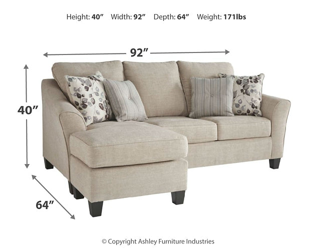 Abney Sofa Chaise Queen Sleeper at Towne & Country Furniture (AL) furniture, home furniture, home decor, sofa, bedding