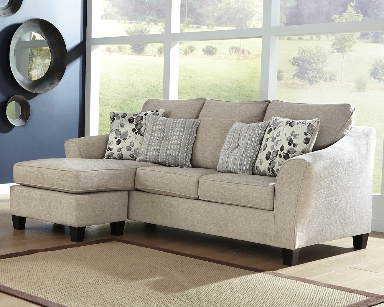 Abney Sofa Chaise and Chair at Towne & Country Furniture (AL) furniture, home furniture, home decor, sofa, bedding