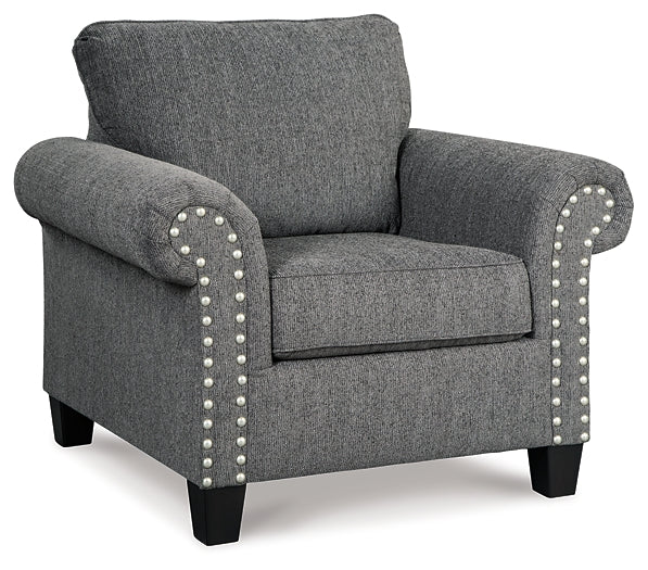 Agleno Chair and Ottoman at Towne & Country Furniture (AL) furniture, home furniture, home decor, sofa, bedding