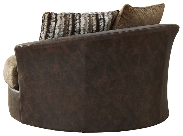 Alesbury Oversized Swivel Accent Chair at Towne & Country Furniture (AL) furniture, home furniture, home decor, sofa, bedding