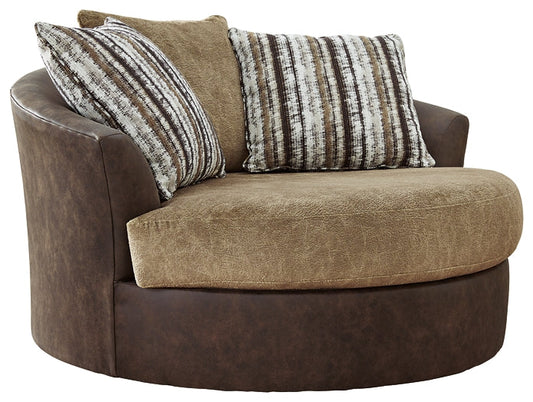 Alesbury Oversized Swivel Accent Chair at Towne & Country Furniture (AL) furniture, home furniture, home decor, sofa, bedding