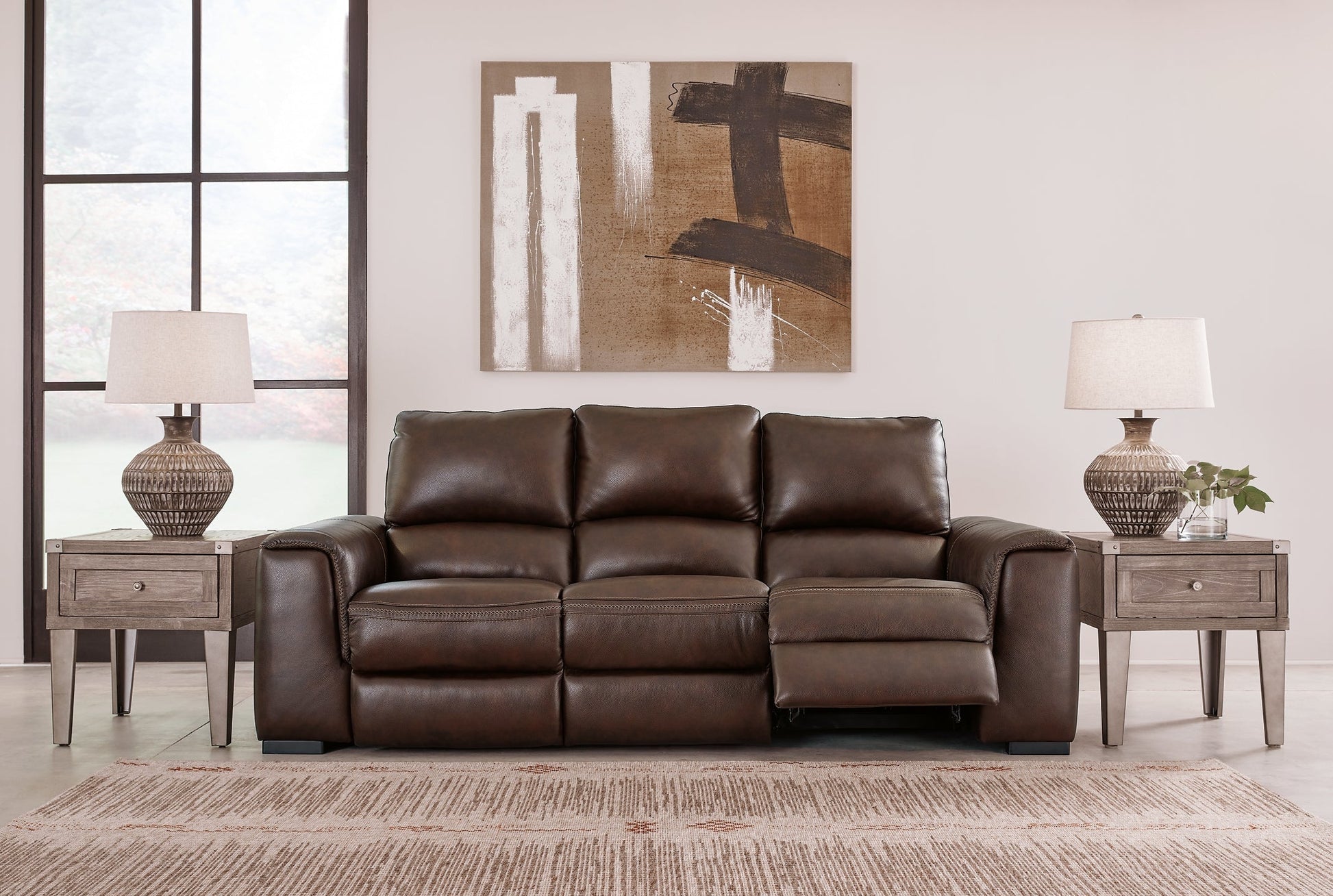 Alessandro PWR REC Sofa with ADJ Headrest at Towne & Country Furniture (AL) furniture, home furniture, home decor, sofa, bedding
