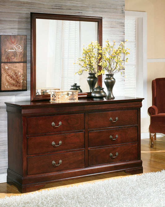 Alisdair Dresser and Mirror at Towne & Country Furniture (AL) furniture, home furniture, home decor, sofa, bedding