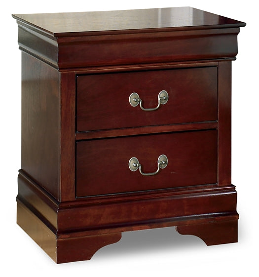 Alisdair Twin Sleigh Bed with Mirrored Dresser and 2 Nightstands at Towne & Country Furniture (AL) furniture, home furniture, home decor, sofa, bedding