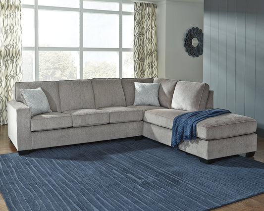 Altari 2-Piece Sectional with Chaise at Towne & Country Furniture (AL) furniture, home furniture, home decor, sofa, bedding