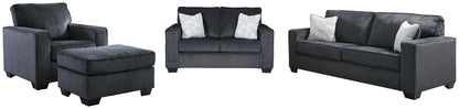 Altari Sofa, Loveseat, Chair and Ottoman at Towne & Country Furniture (AL) furniture, home furniture, home decor, sofa, bedding