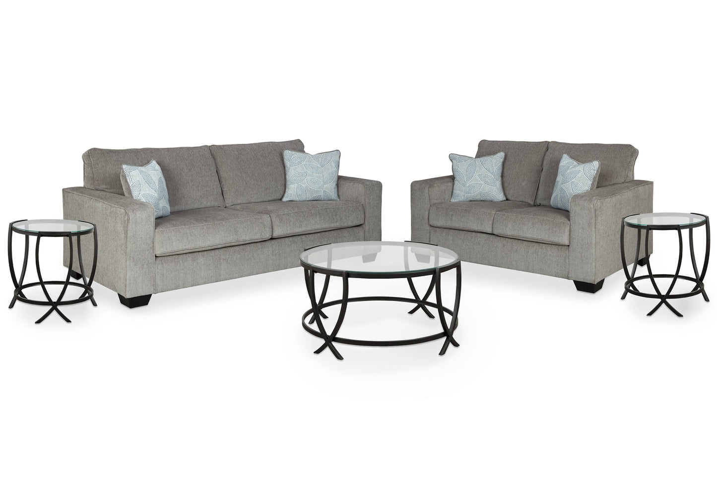 Altari Sofa and Loveseat with Coffee Table and 2 End Tables at Towne & Country Furniture (AL) furniture, home furniture, home decor, sofa, bedding