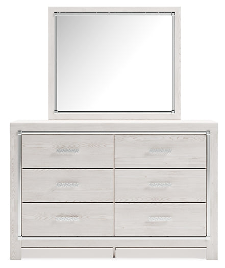 Altyra Dresser and Mirror at Towne & Country Furniture (AL) furniture, home furniture, home decor, sofa, bedding