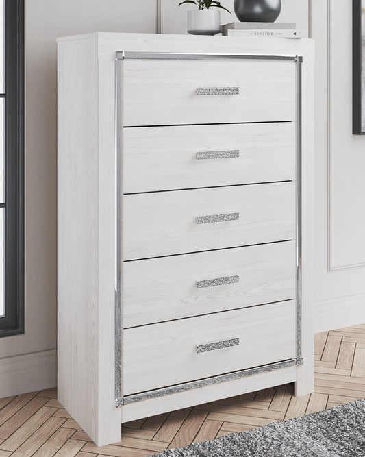 Altyra Five Drawer Chest at Towne & Country Furniture (AL) furniture, home furniture, home decor, sofa, bedding