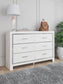 Altyra King Bookcase Headboard with Dresser at Towne & Country Furniture (AL) furniture, home furniture, home decor, sofa, bedding