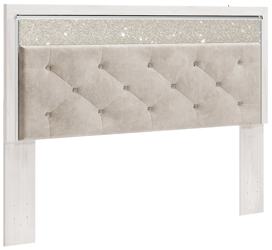 Altyra King Panel Headboard with Mirrored Dresser, Chest and 2 Nightstands at Towne & Country Furniture (AL) furniture, home furniture, home decor, sofa, bedding