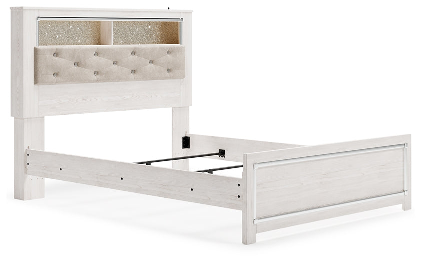 Altyra  Panel Bookcase Bed at Towne & Country Furniture (AL) furniture, home furniture, home decor, sofa, bedding