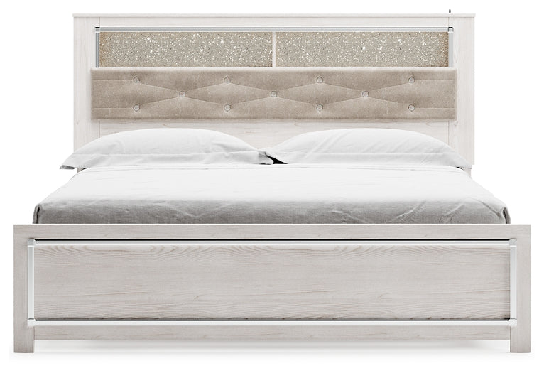 Altyra Queen Panel Bookcase Bed at Towne & Country Furniture (AL) furniture, home furniture, home decor, sofa, bedding