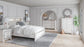 Altyra Queen Panel Bookcase Bed with Mirrored Dresser, Chest and Nightstand at Towne & Country Furniture (AL) furniture, home furniture, home decor, sofa, bedding