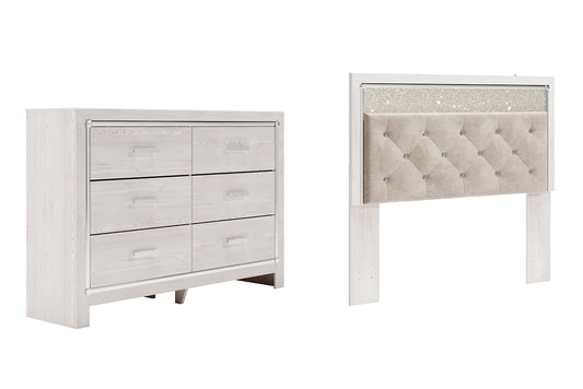 Altyra Queen Panel Headboard with Dresser at Towne & Country Furniture (AL) furniture, home furniture, home decor, sofa, bedding