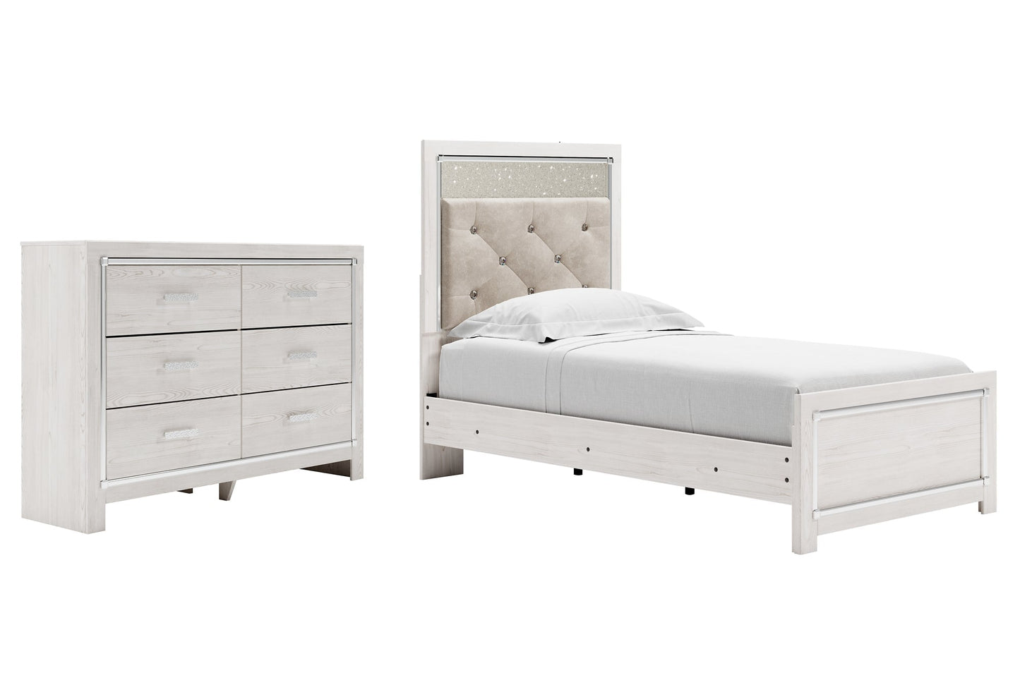 Altyra Twin Panel Bed with Dresser at Towne & Country Furniture (AL) furniture, home furniture, home decor, sofa, bedding