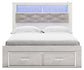 Altyra  Upholstered Bookcase Bed With Storage at Towne & Country Furniture (AL) furniture, home furniture, home decor, sofa, bedding