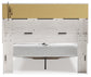 Altyra  Upholstered Bookcase Bed With Storage at Towne & Country Furniture (AL) furniture, home furniture, home decor, sofa, bedding