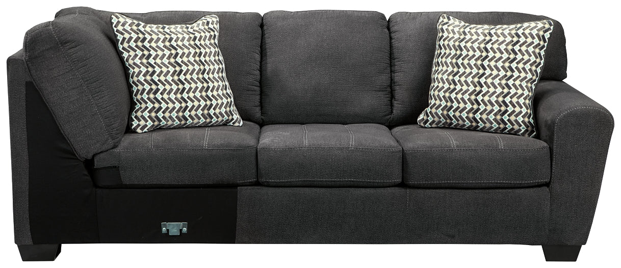 Ambee 3-Piece Sectional with Ottoman at Towne & Country Furniture (AL) furniture, home furniture, home decor, sofa, bedding