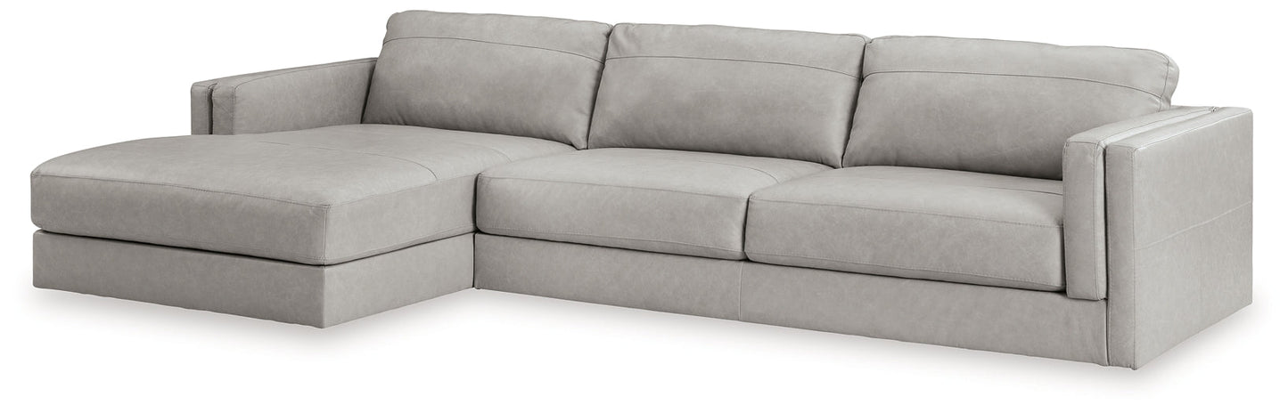 Amiata 2-Piece Sectional with Ottoman at Towne & Country Furniture (AL) furniture, home furniture, home decor, sofa, bedding