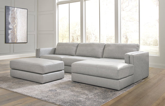 Amiata 2-Piece Sectional with Ottoman at Towne & Country Furniture (AL) furniture, home furniture, home decor, sofa, bedding