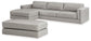 Amiata 2-Piece Sectional with Ottoman at Towne & Country Furniture (AL) furniture, home furniture, home decor, sofa, bedding