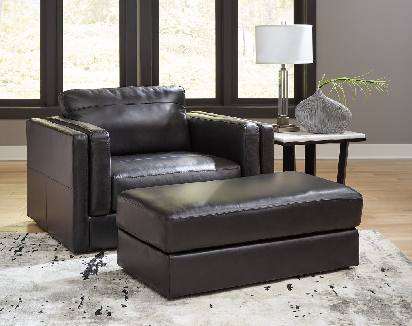 Amiata Chair and Ottoman at Towne & Country Furniture (AL) furniture, home furniture, home decor, sofa, bedding